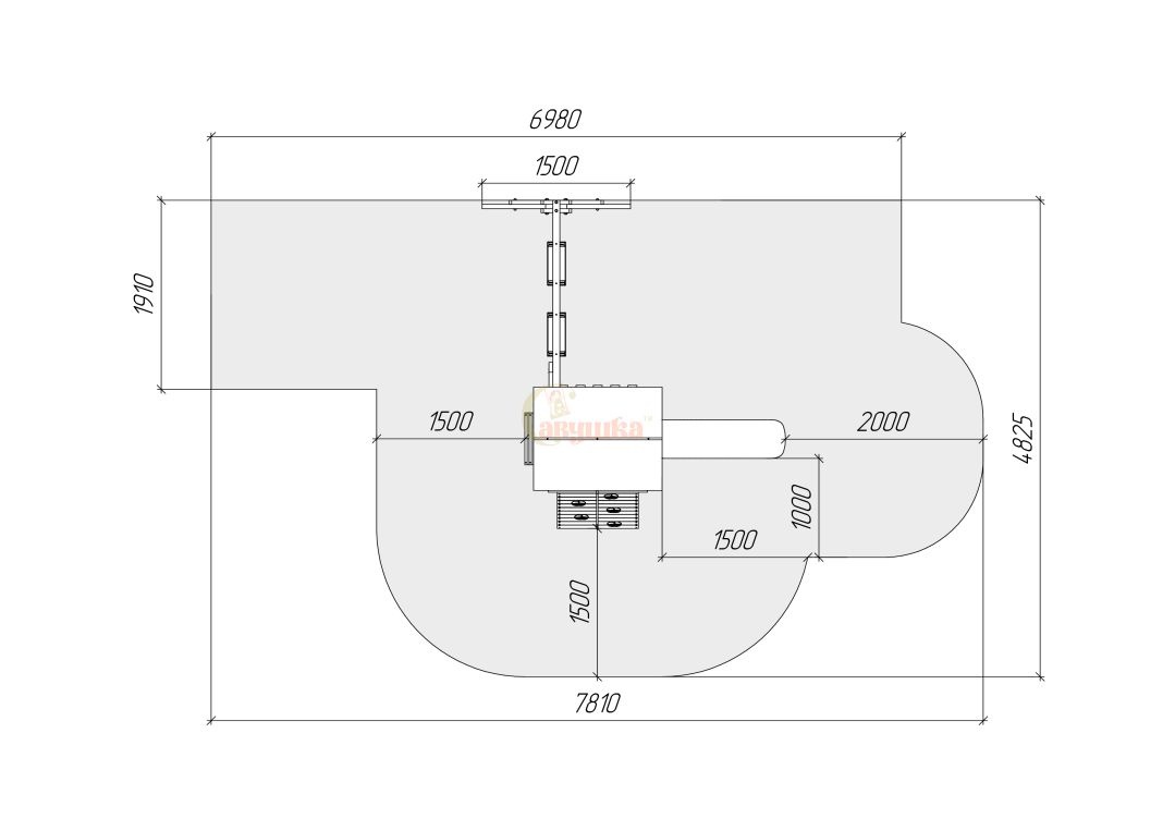 Детская площадка Савушка TooSun  2